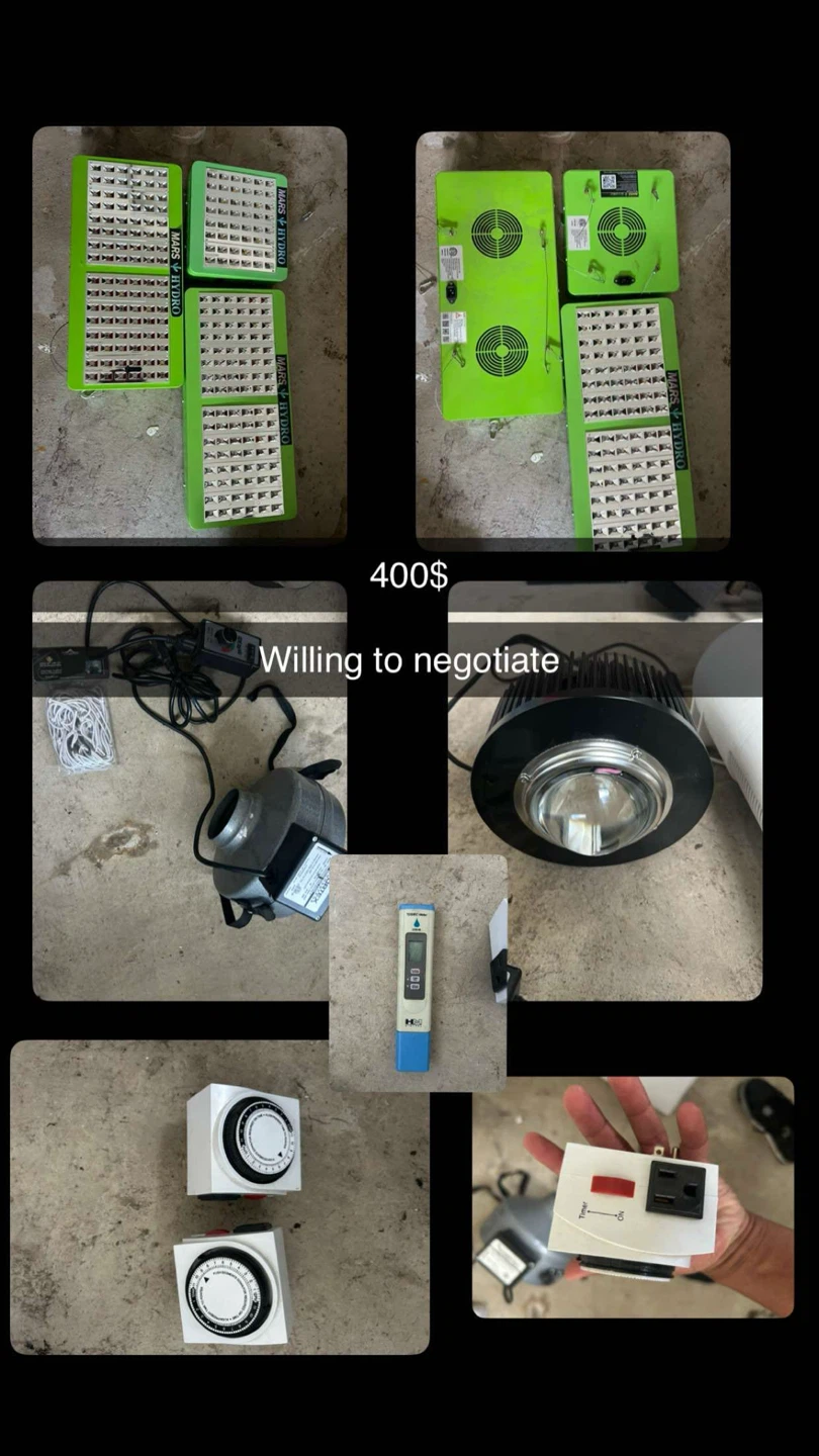 Mars Hydro Grow Lights and Hydroponics Equipment