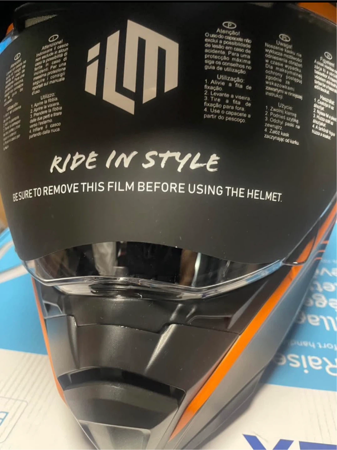 ILM ILM-606V DOT Certified Motorcycle Helmet - XL