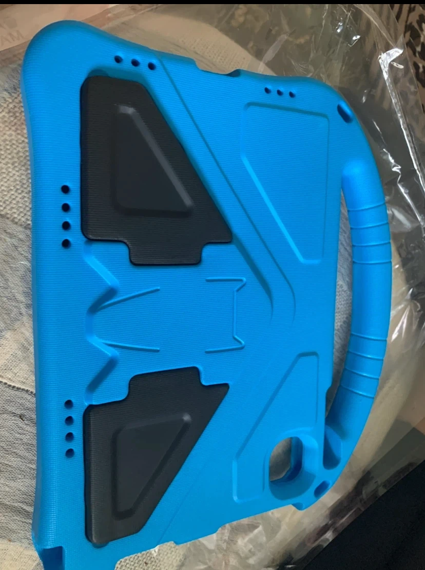 Blue Kid-Friendly Tablet Case with Handle - photo 3