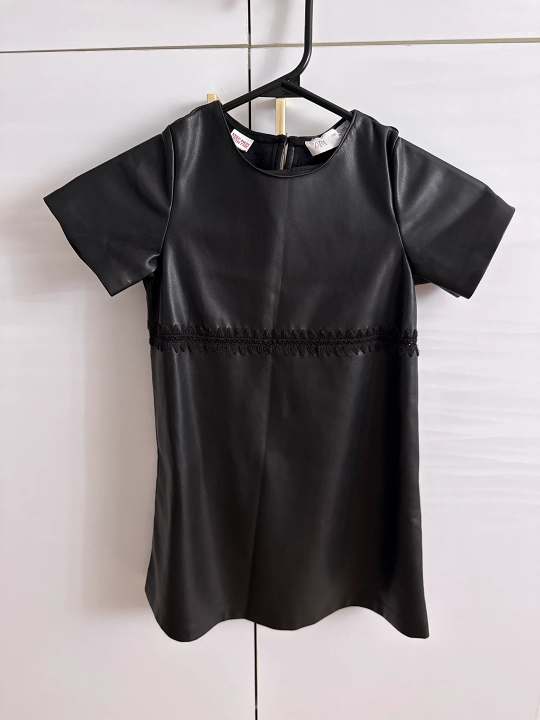 Zara Faux Leather Dress