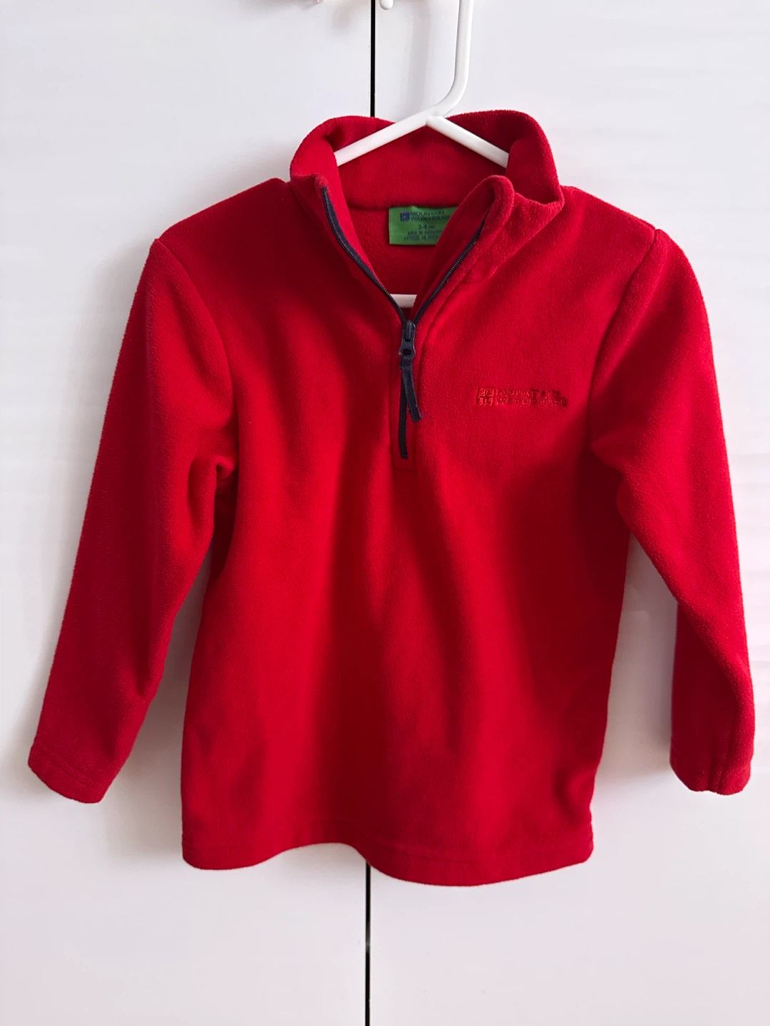 Mountain Warehouse Red Fleece Pullover