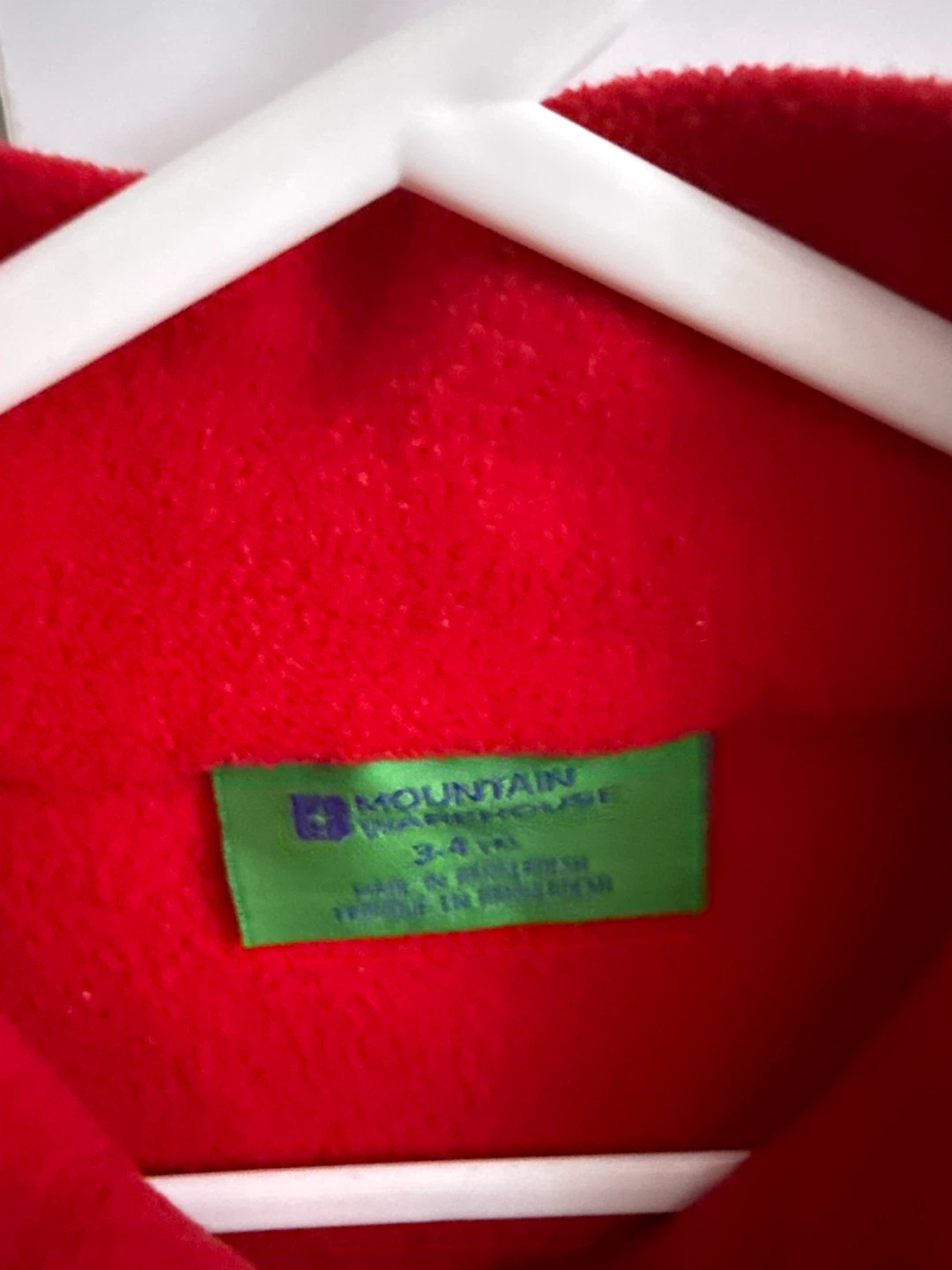 Mountain Warehouse Red Fleece Pullover - photo 2
