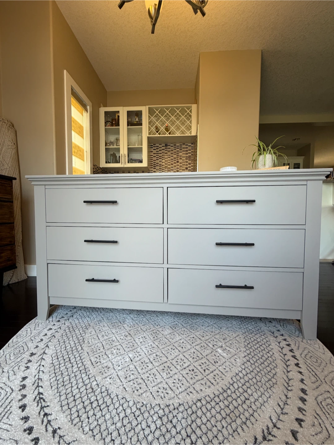 Beautifully refinished 6-drawer dresser modern - photo 2