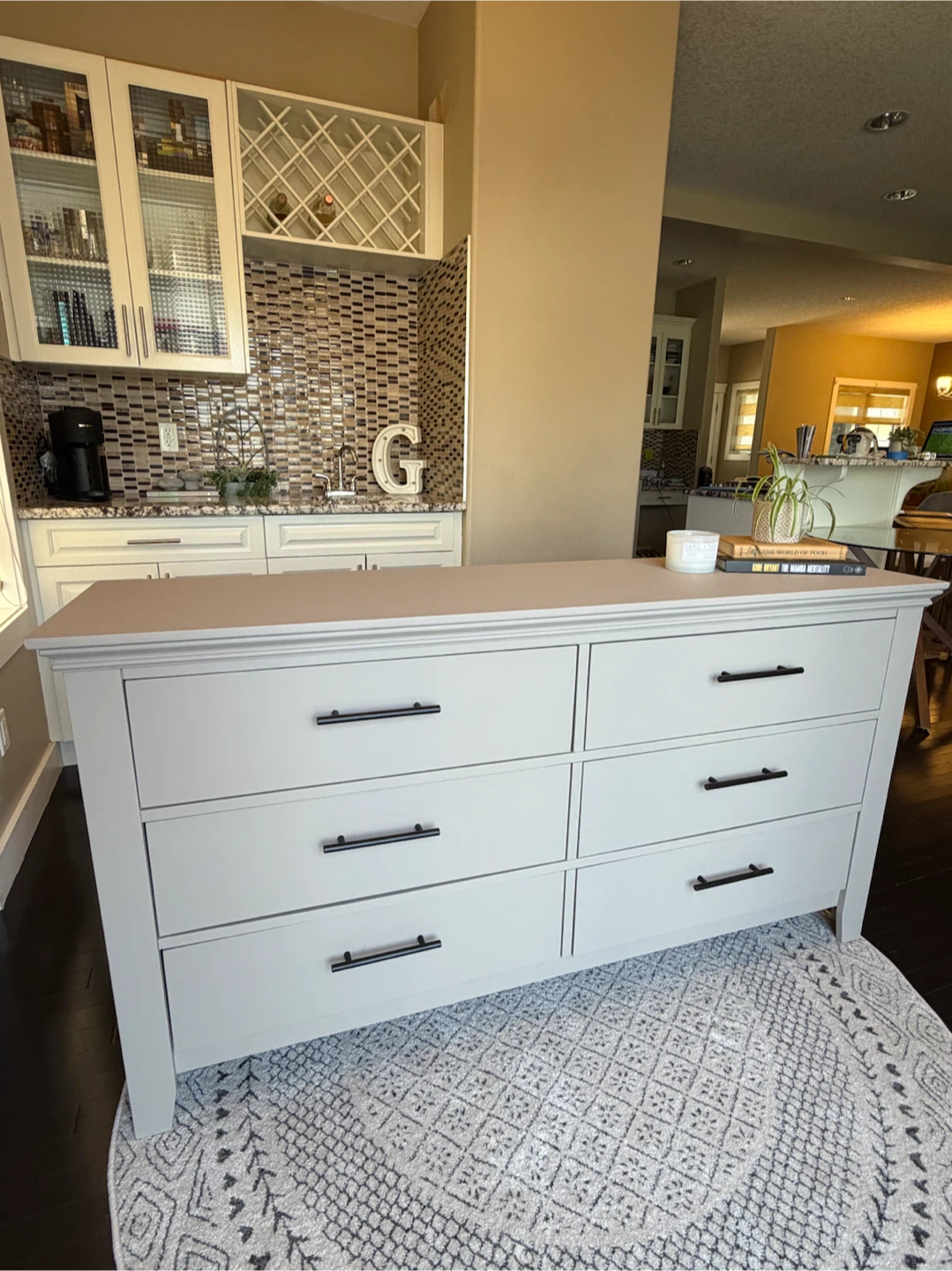 Beautifully refinished 6-drawer dresser modern - photo 4