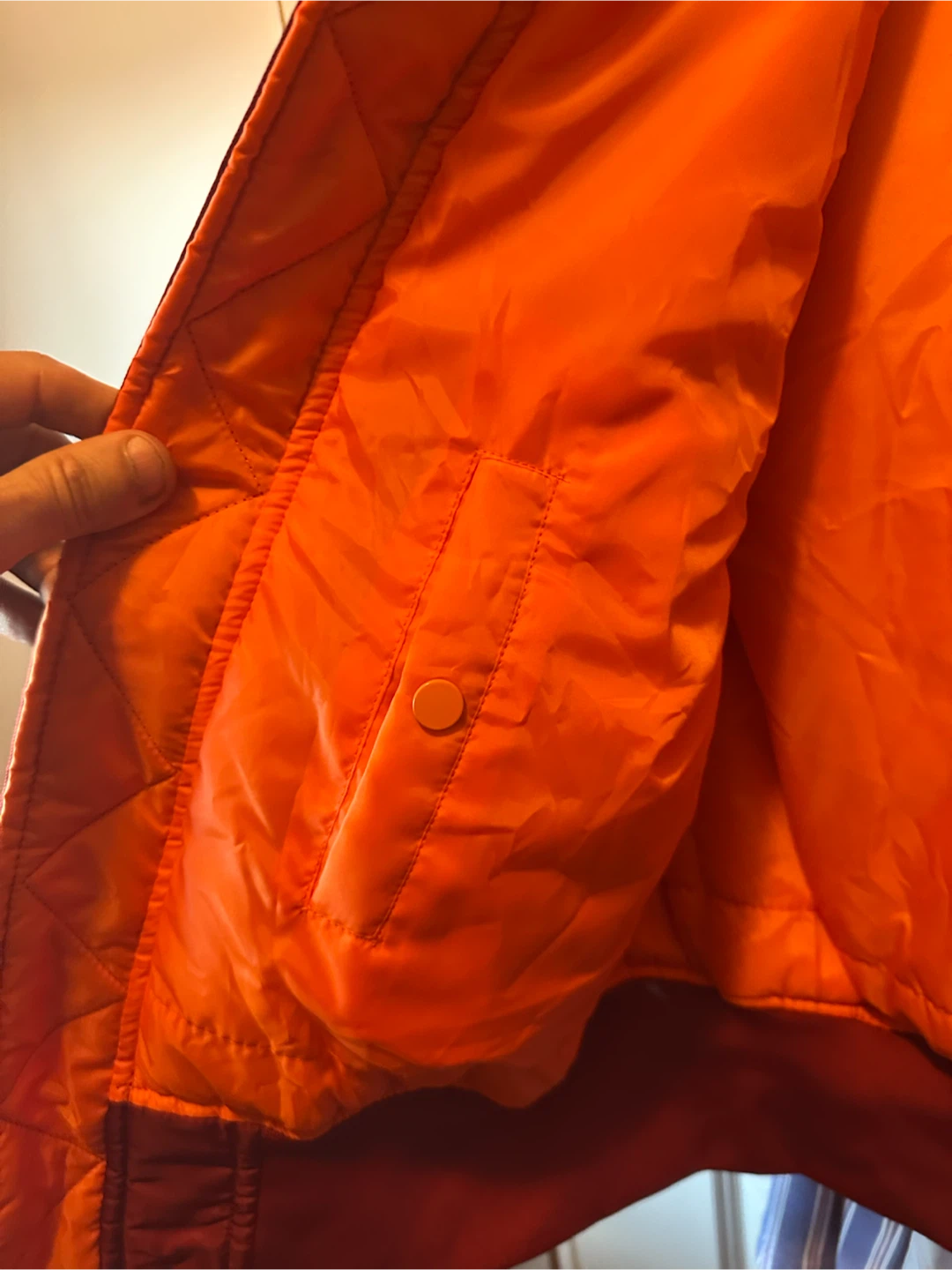 DFL Fashion Red Bomber Jacket - photo 4