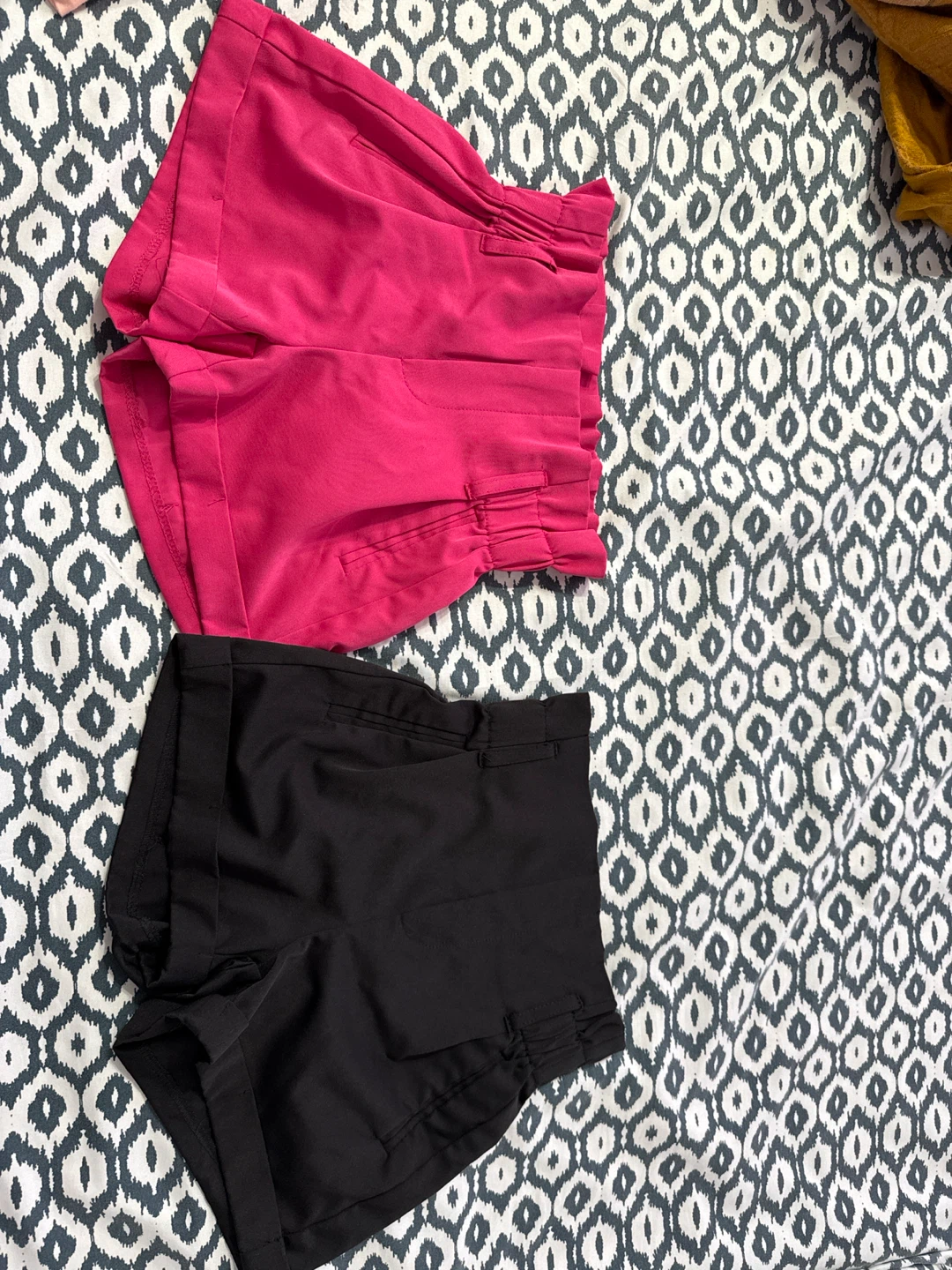Blush by Liz Lange Women's Shorts XS/TP Pink & Black