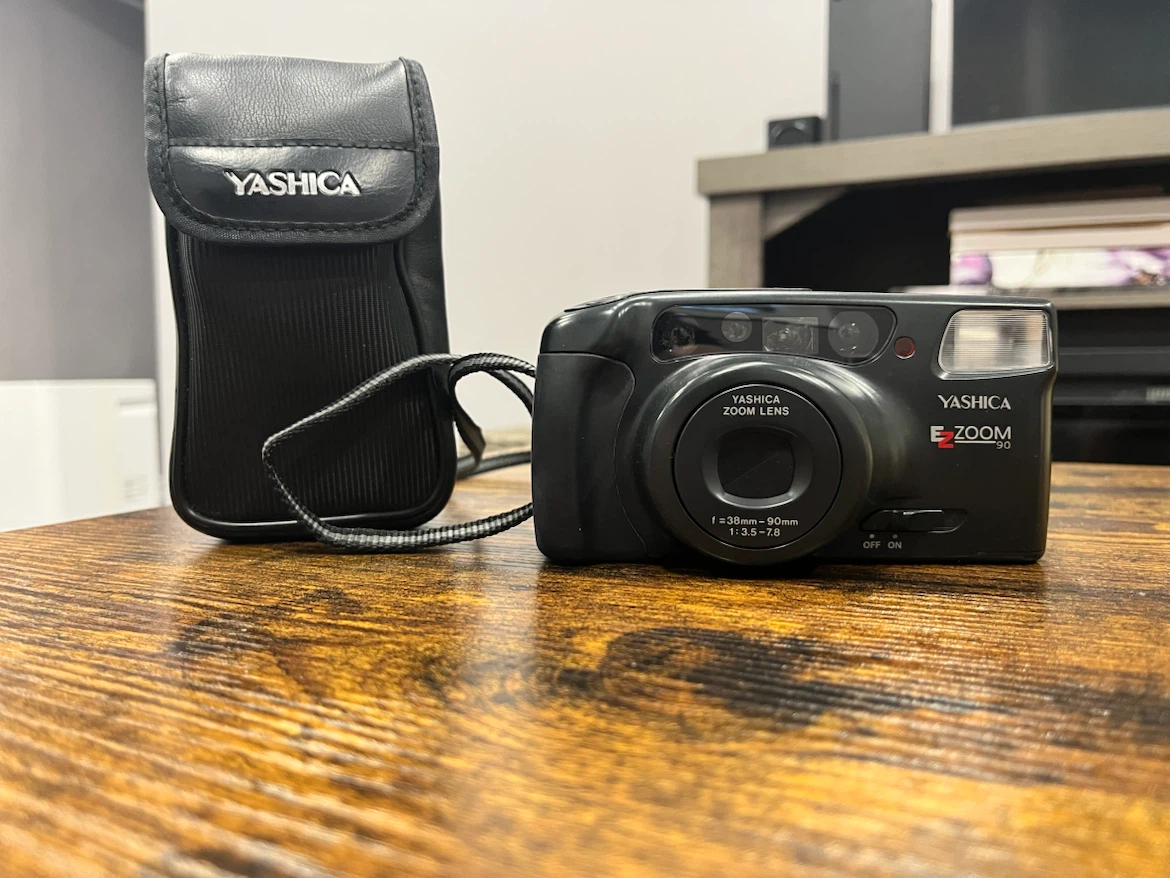 Yashica E-Zoom 90 Camera with Case