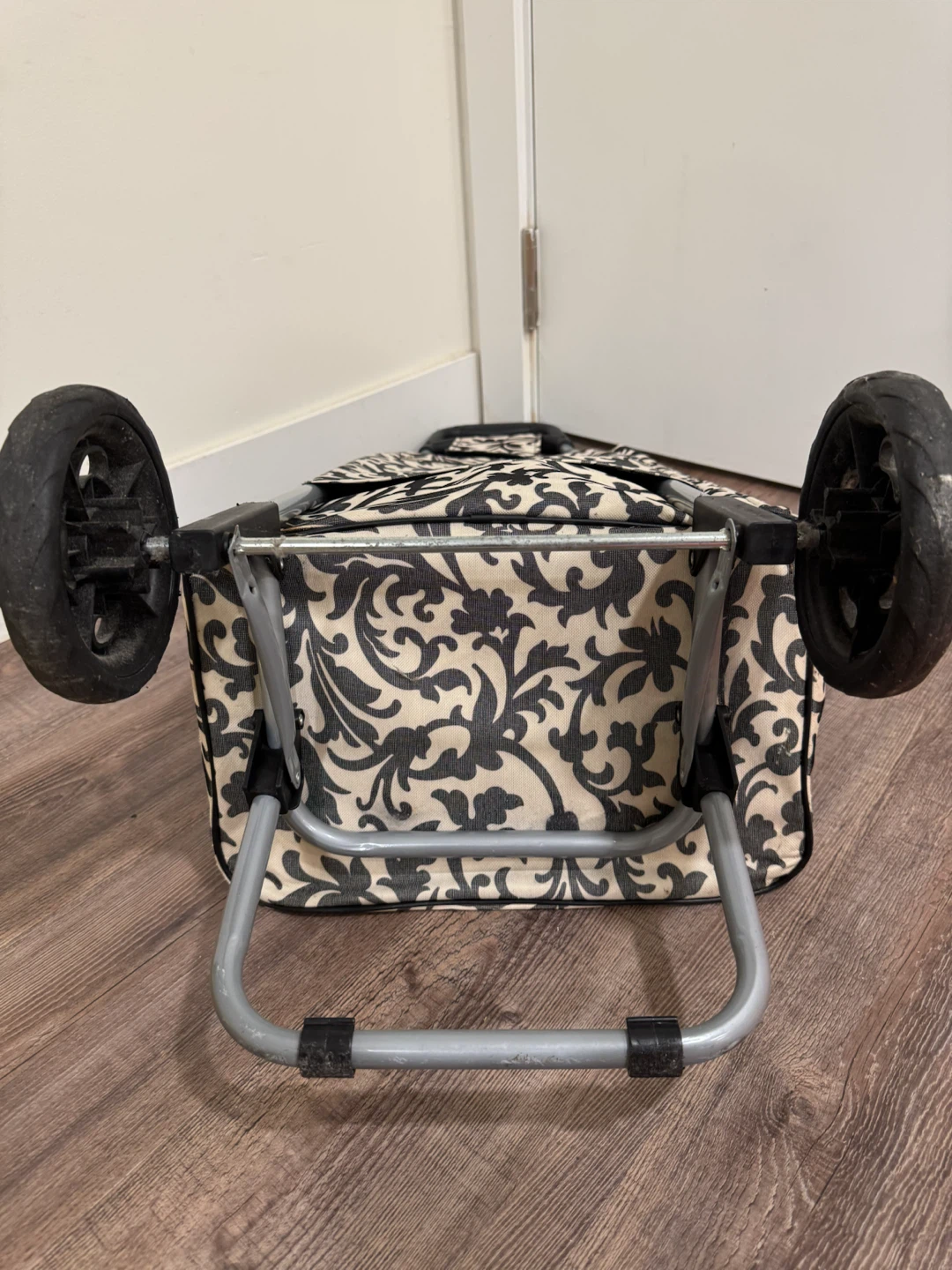 Rolling Shopping Cart with Insulated Bag - photo 3