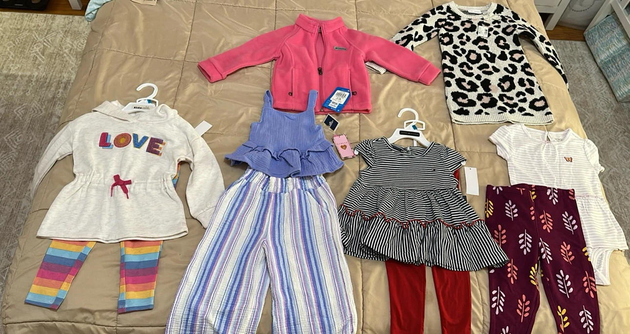 NEW baby girl size 2
