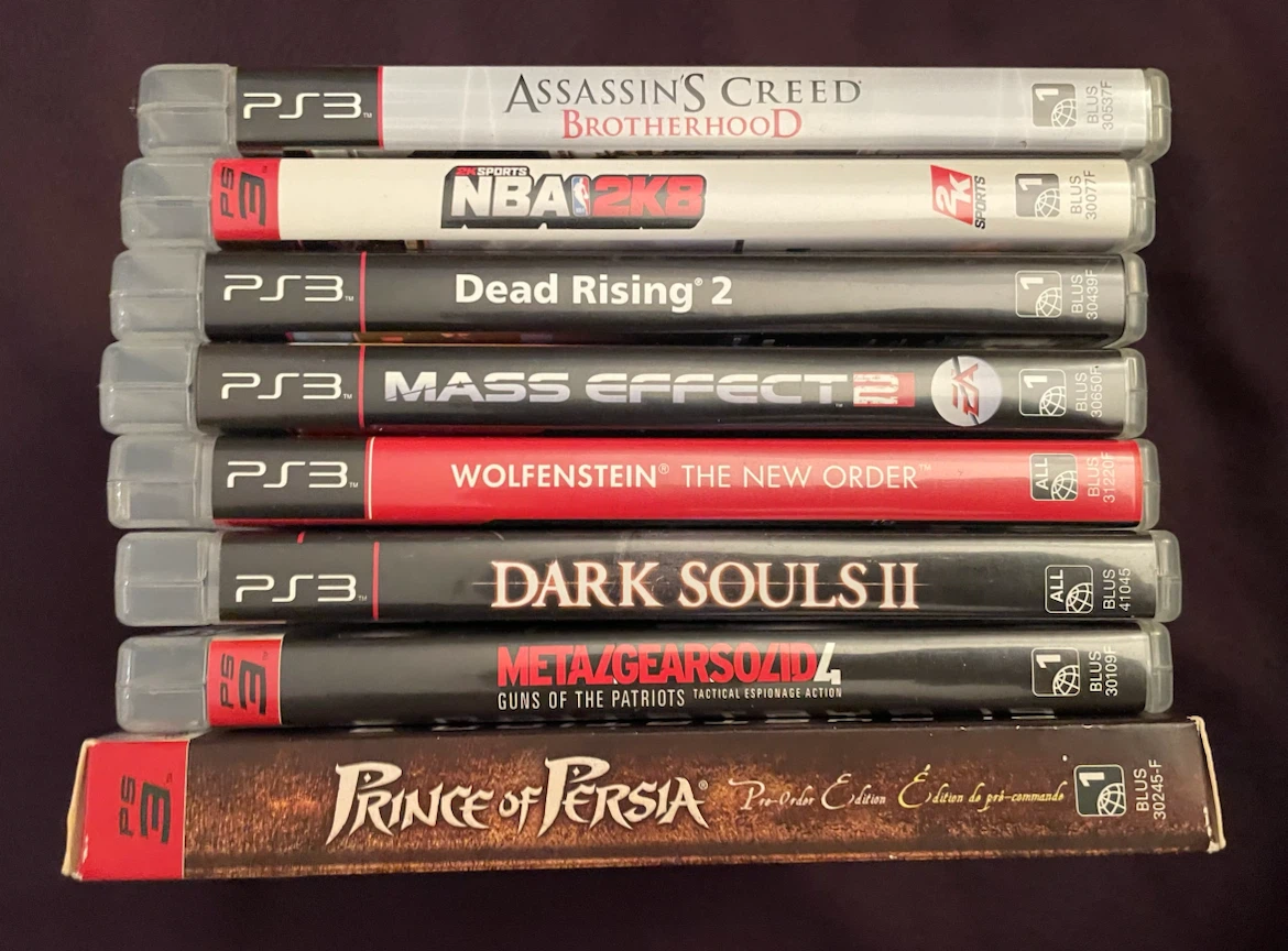 Lot of 8 PS3 games