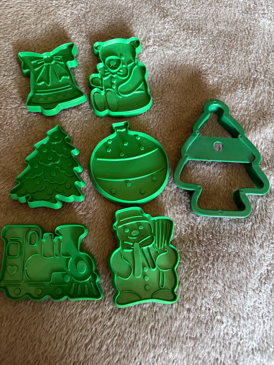 Christmas Cookie Cutters 7 Pc Set
