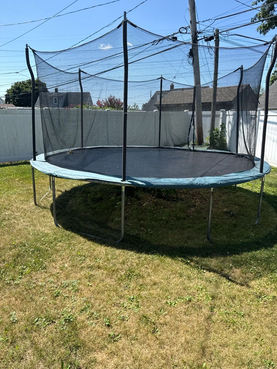 Round Trampoline with Safety Net - photo 2