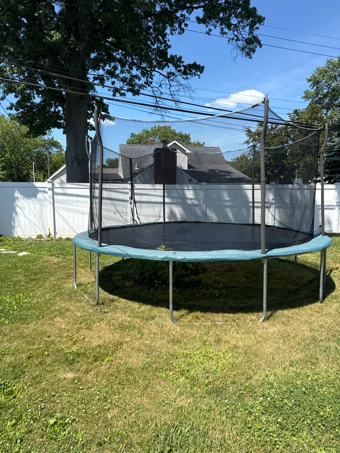 Round Trampoline with Safety Net - photo 4