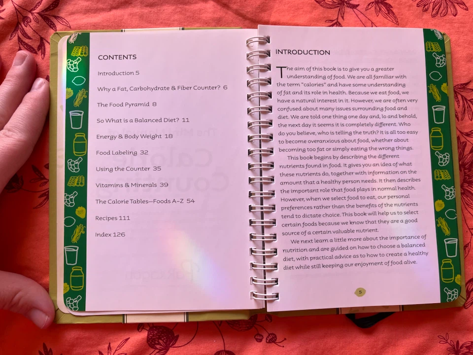 The Mini Manual of Calorie Counting Book - photo 4