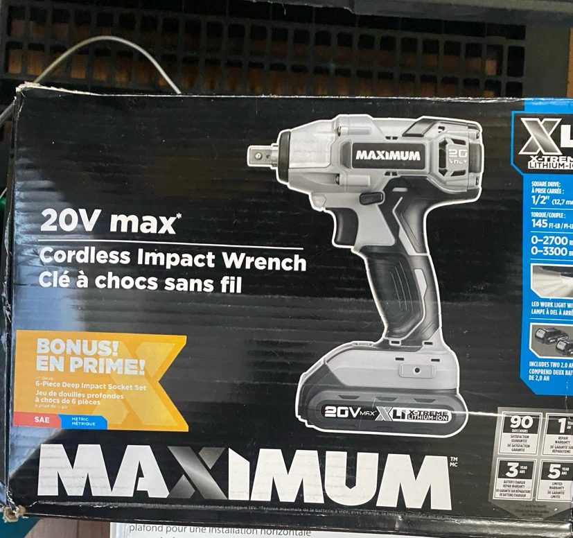 New Cordless Impact Gun
