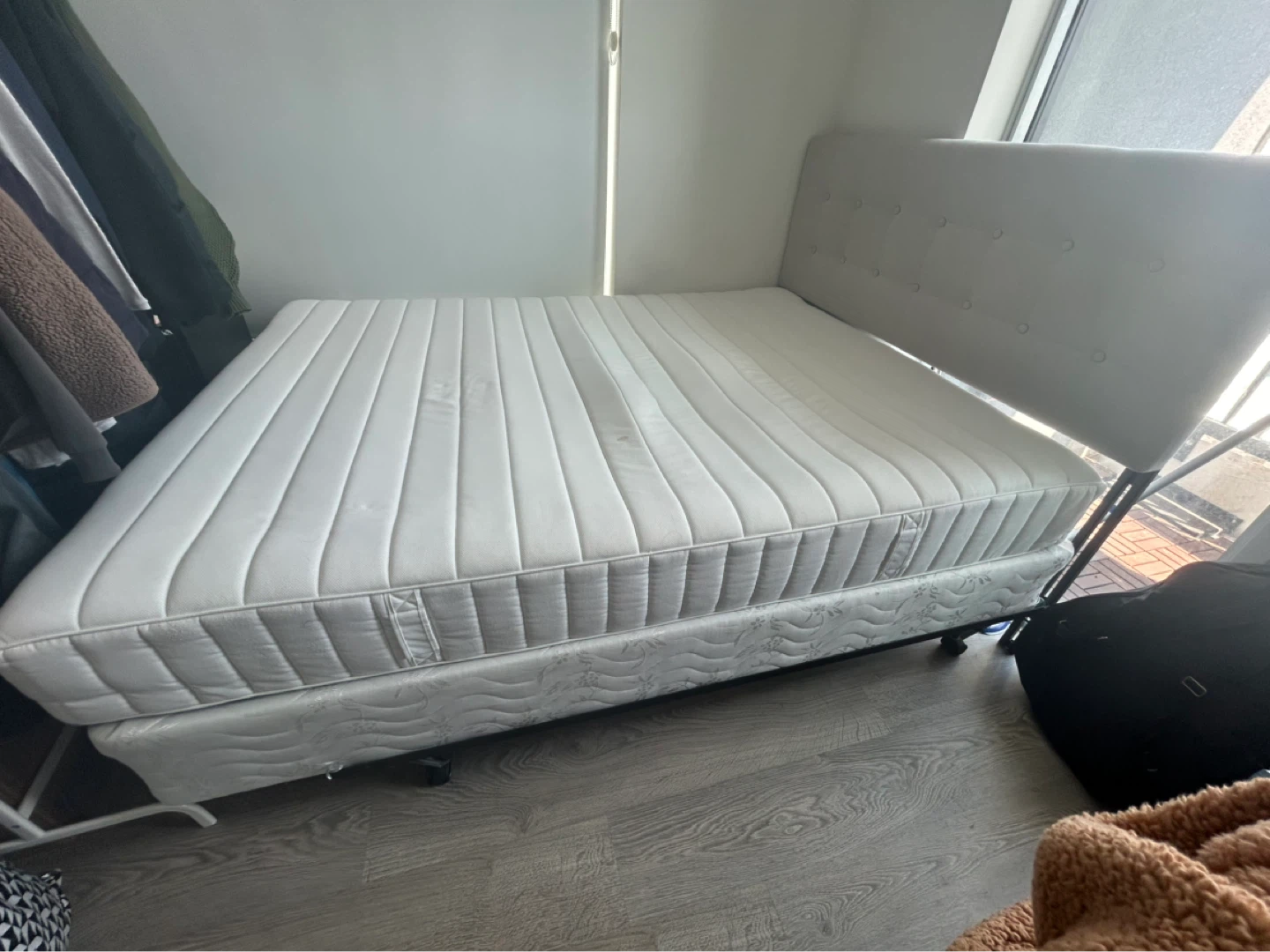 Queen Size Mattress with Headboard - photo 2
