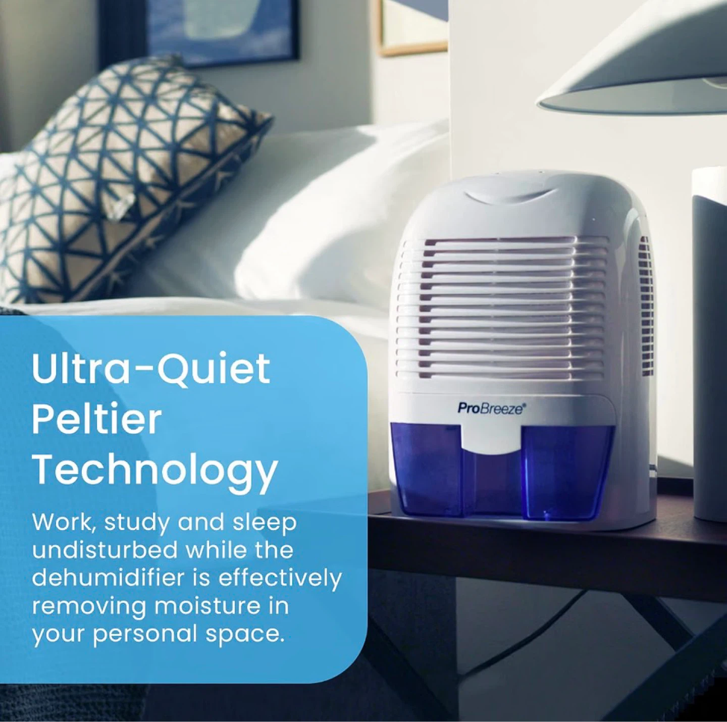 ProBreeze 52oz Mini Dehumidifier - photo 4