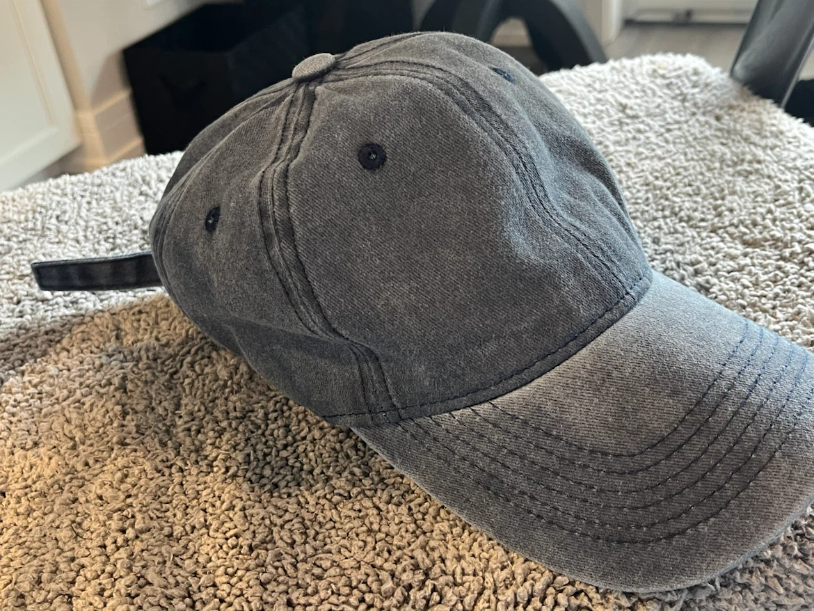 Bluish gray Denim Cap