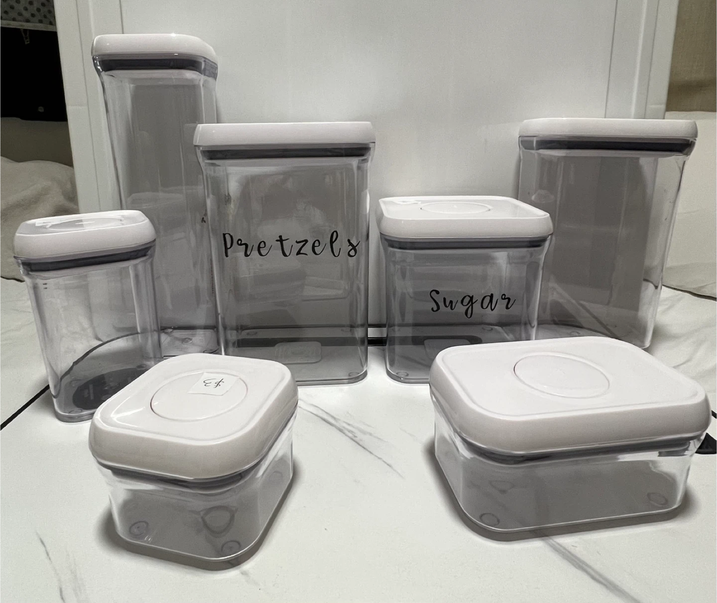 OXO POP Containers - Set of  7 Food Storage Jars