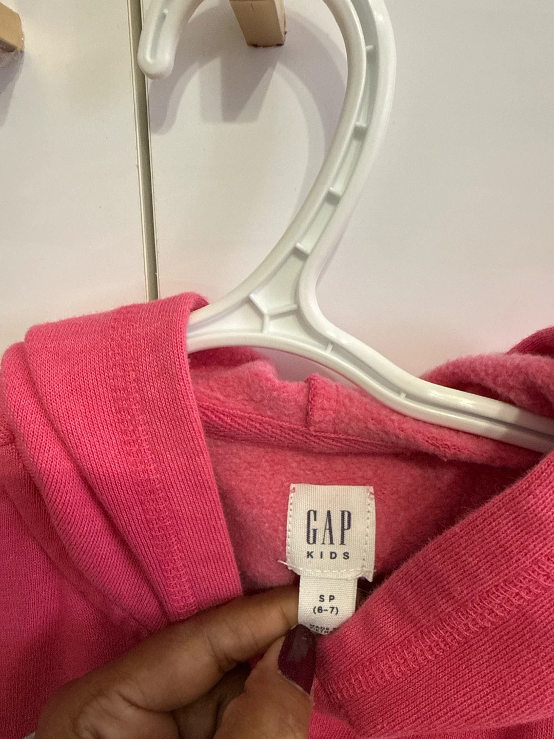 GAP Kids Pink Zip-Up Hoodie - photo 2
