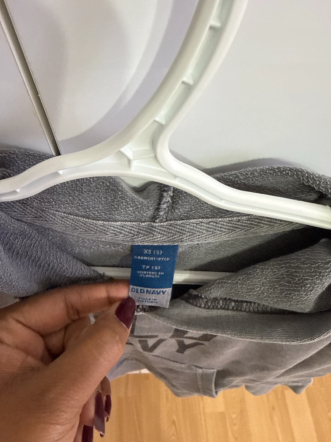 Old Navy Grey Hoodie - XS - photo 2
