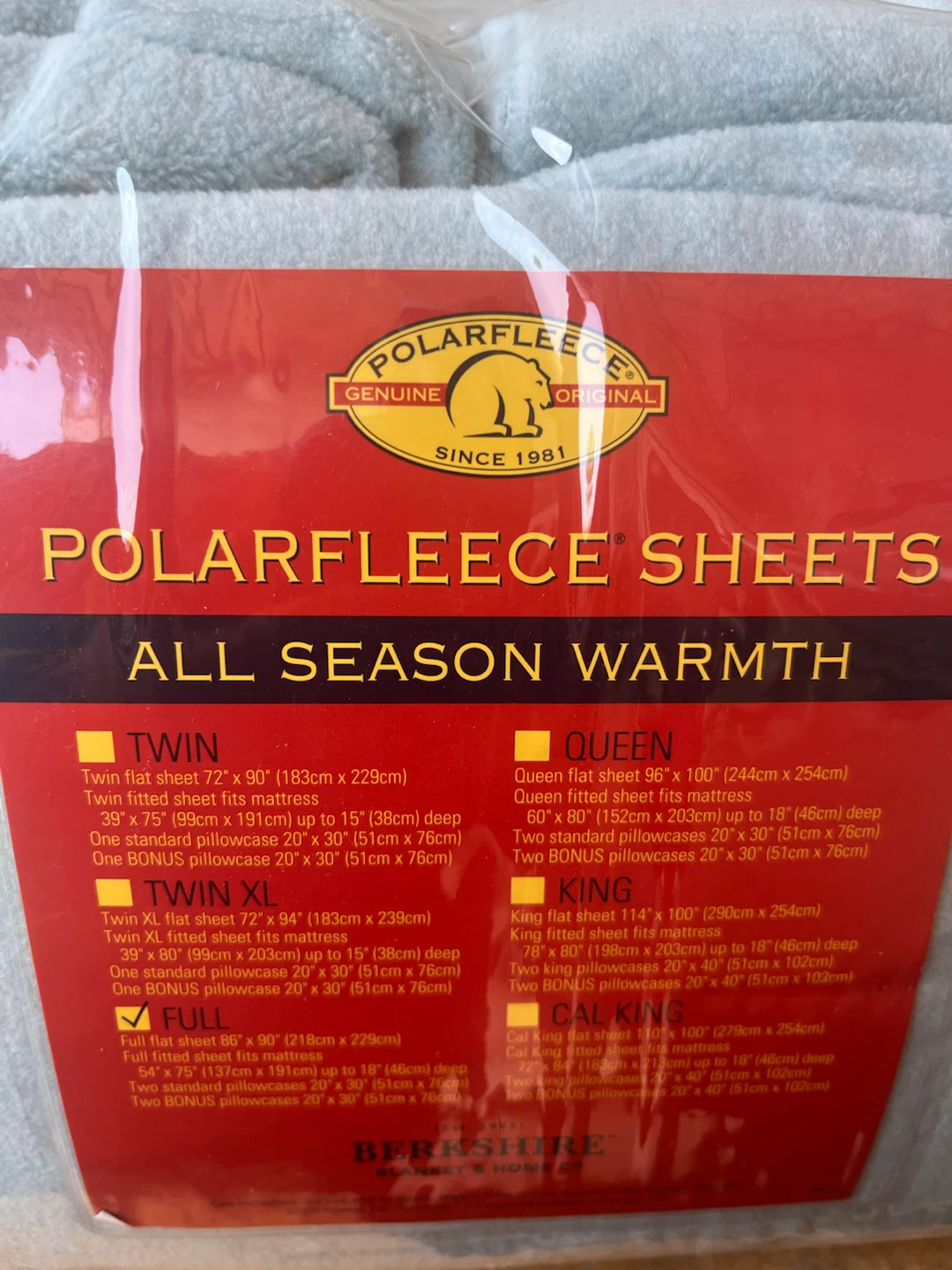 Polarfleece Sheets All Season Warmth