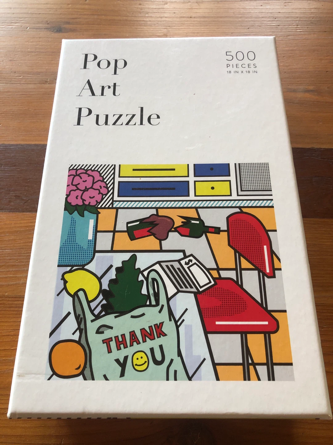 500 piece  pop art puzzle great for puzzle lovers.