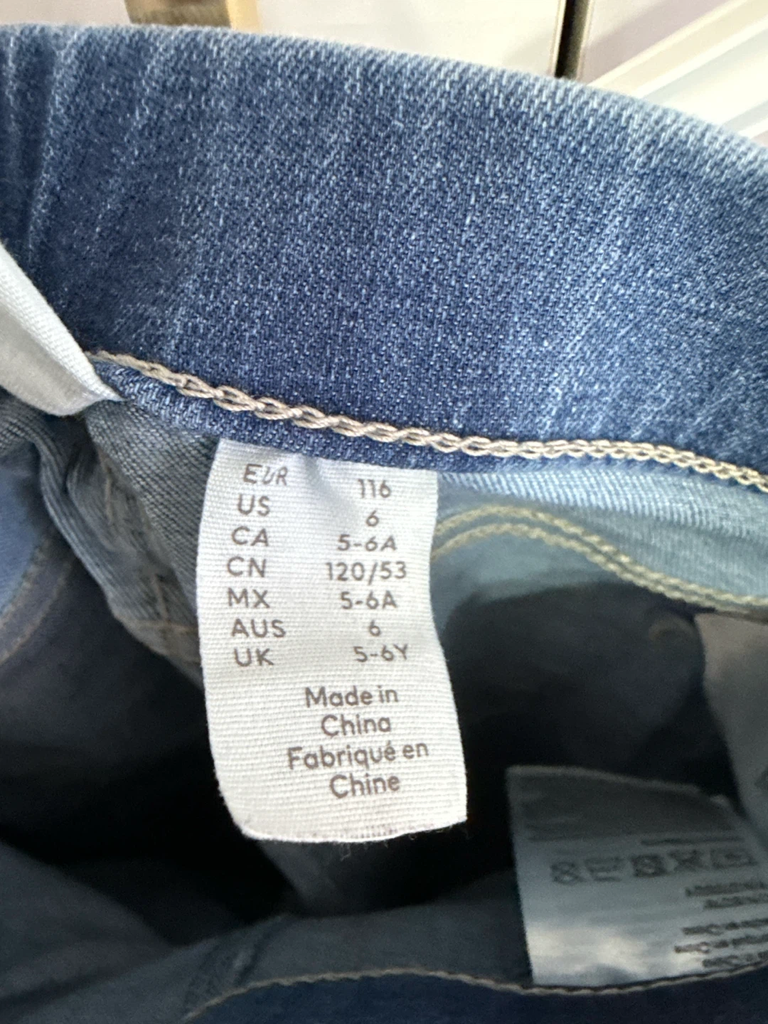 Blue Denim Jeans - Size 6 (5-6Y) - photo 2