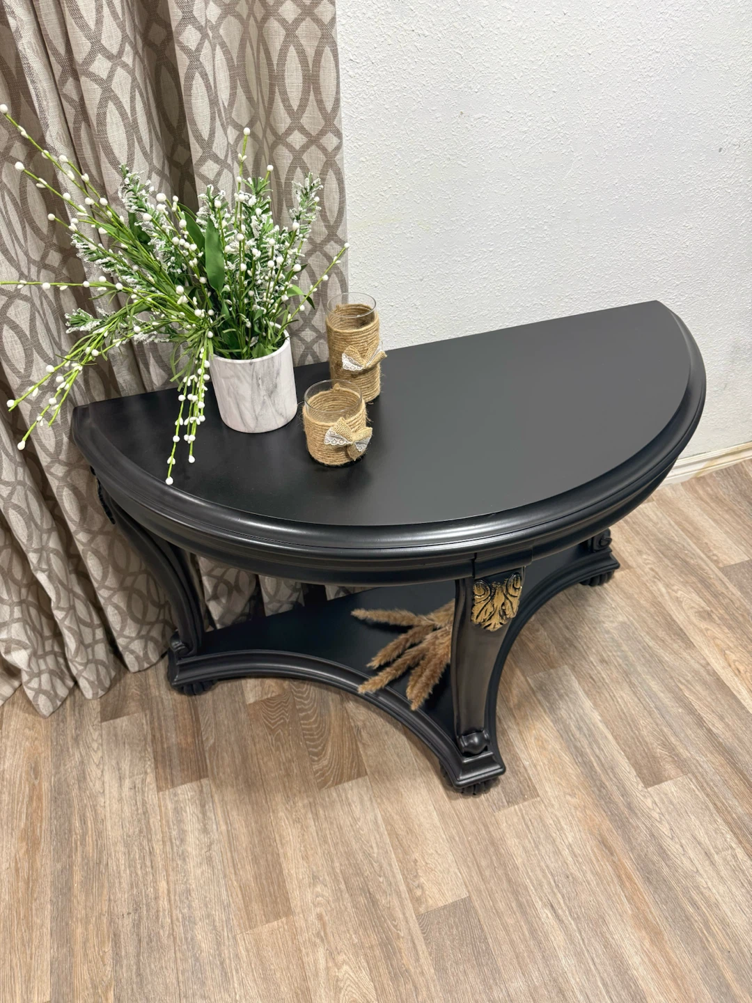 Black Entryway Console / Hall Table