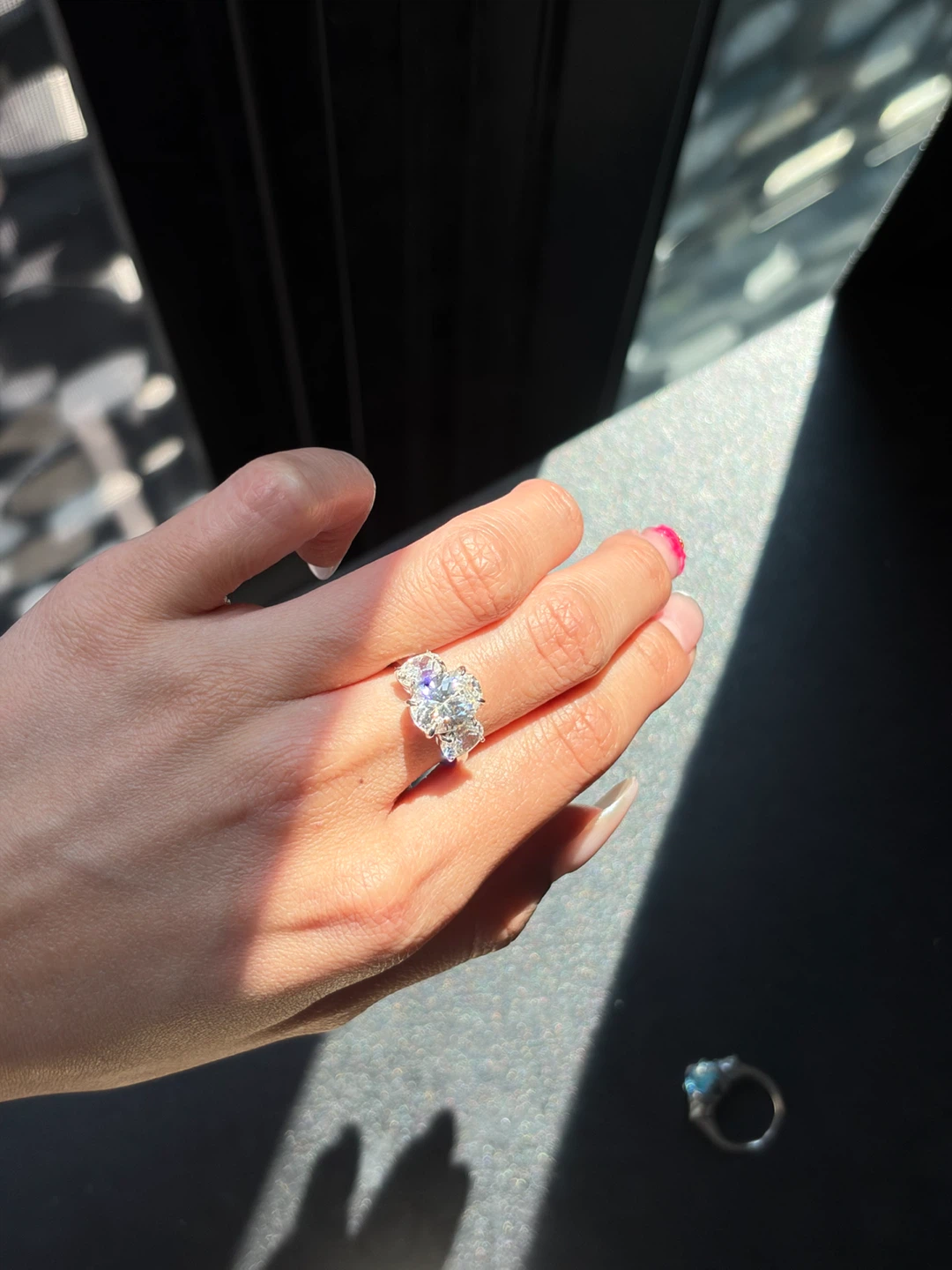 3CT Moissanite Diamonds Ring - photo 2