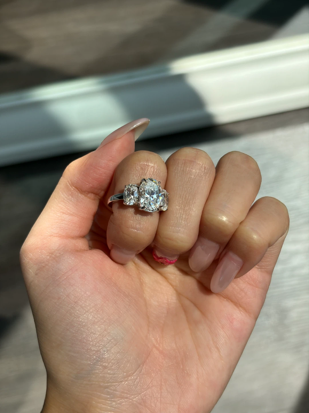3CT Moissanite Diamonds Ring - photo 4