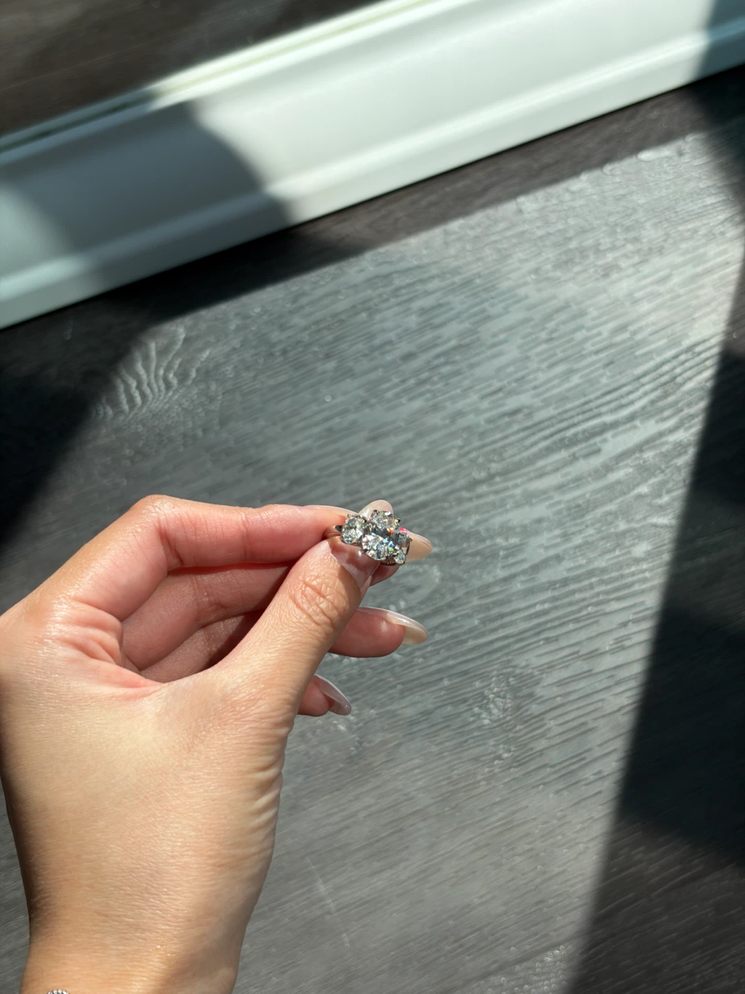 3CT Moissanite Diamonds Ring - photo 5