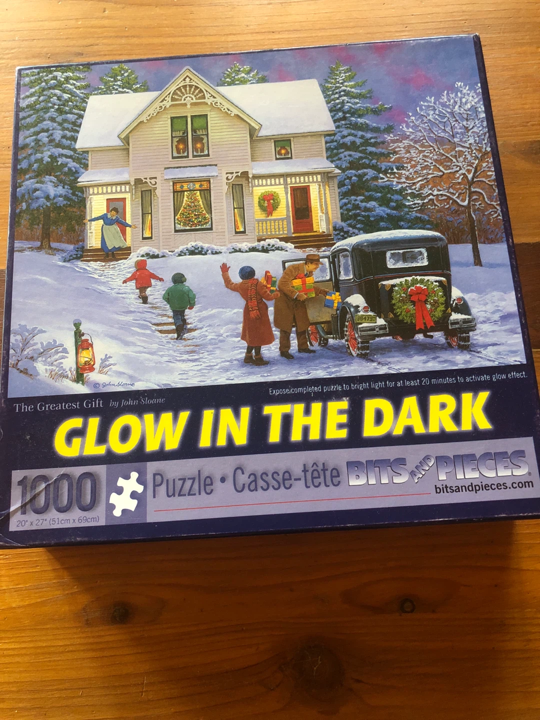 Bits and Pieces 1000 Piece Glow in the Dark Puzzle
