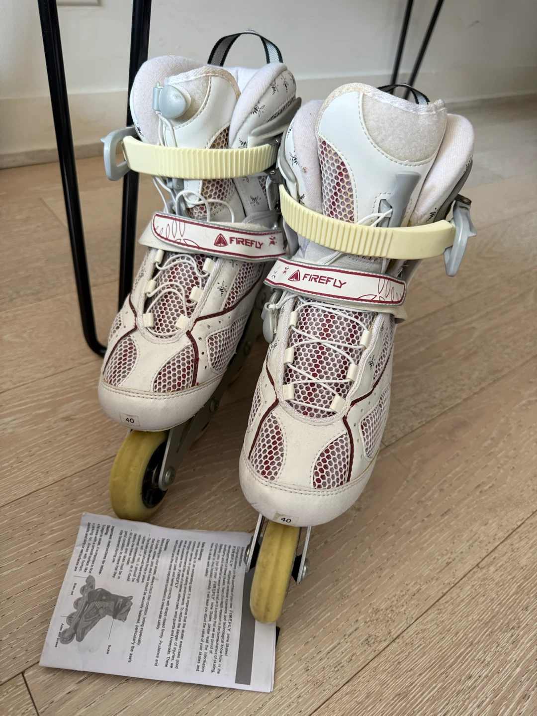 Firefly Inline Skates Size 40 or 7.5 US