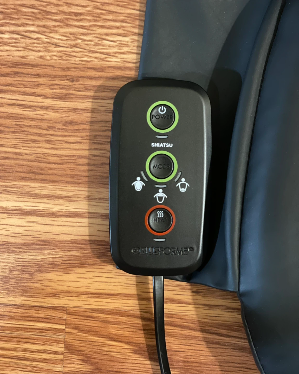 OBUSforme Shiatsu Massage Seat Cushion with Heat - photo 2