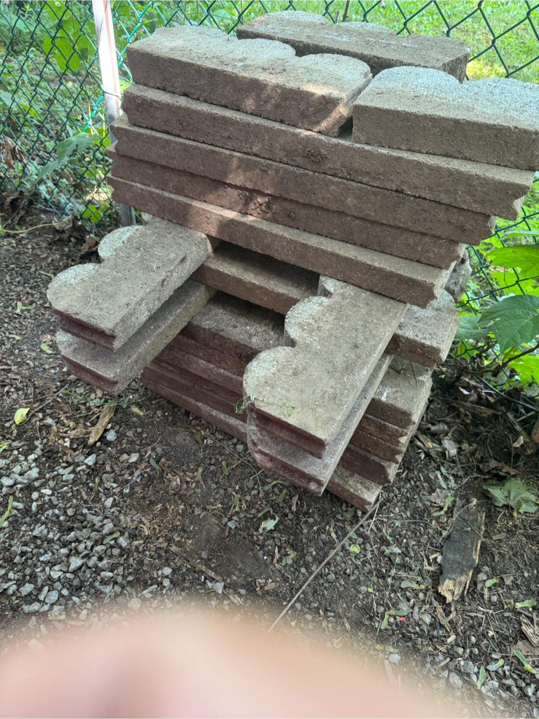Stone Garden Edging Blocks