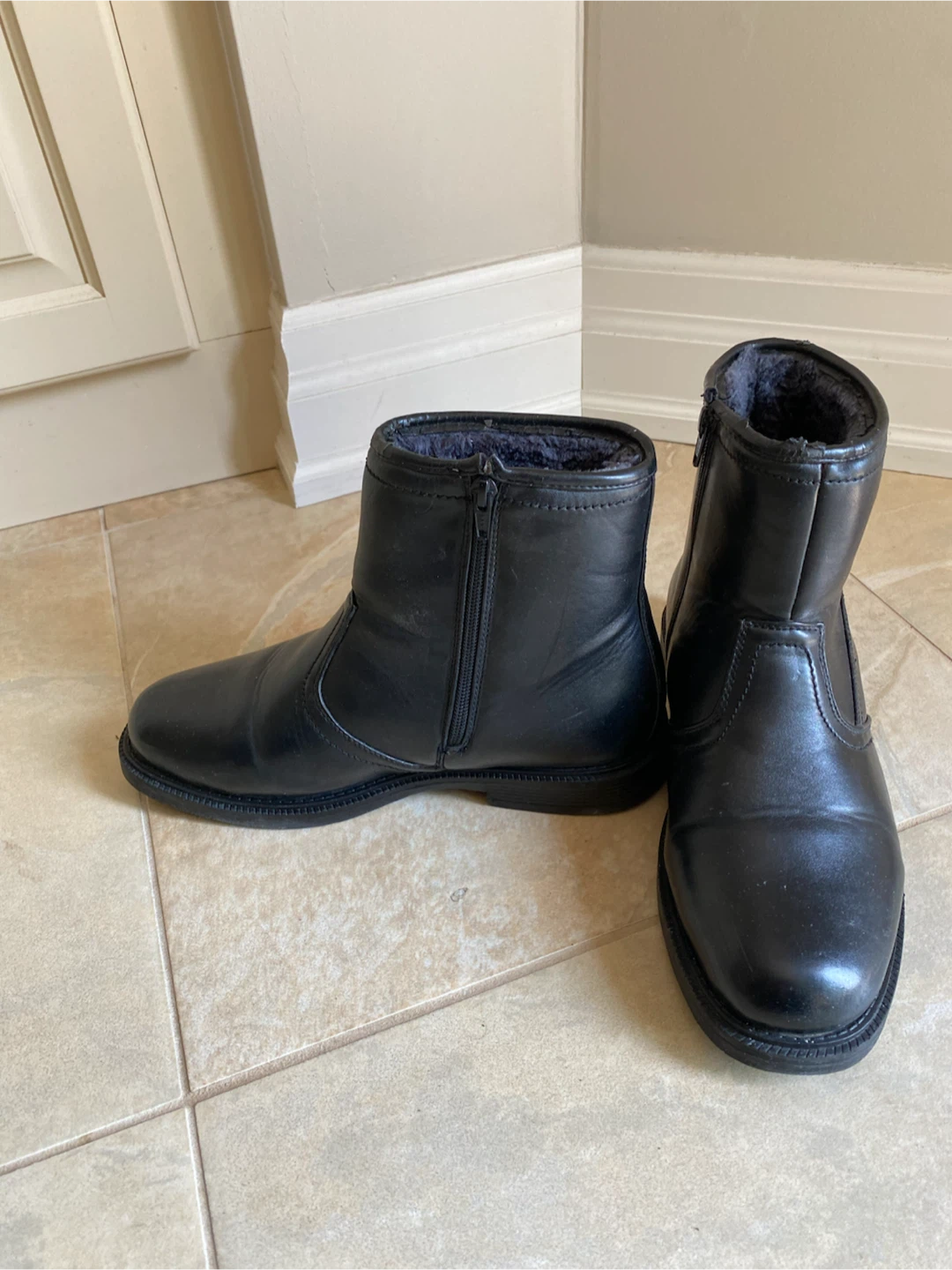 New! Men’s Black Winter Boots - photo 2