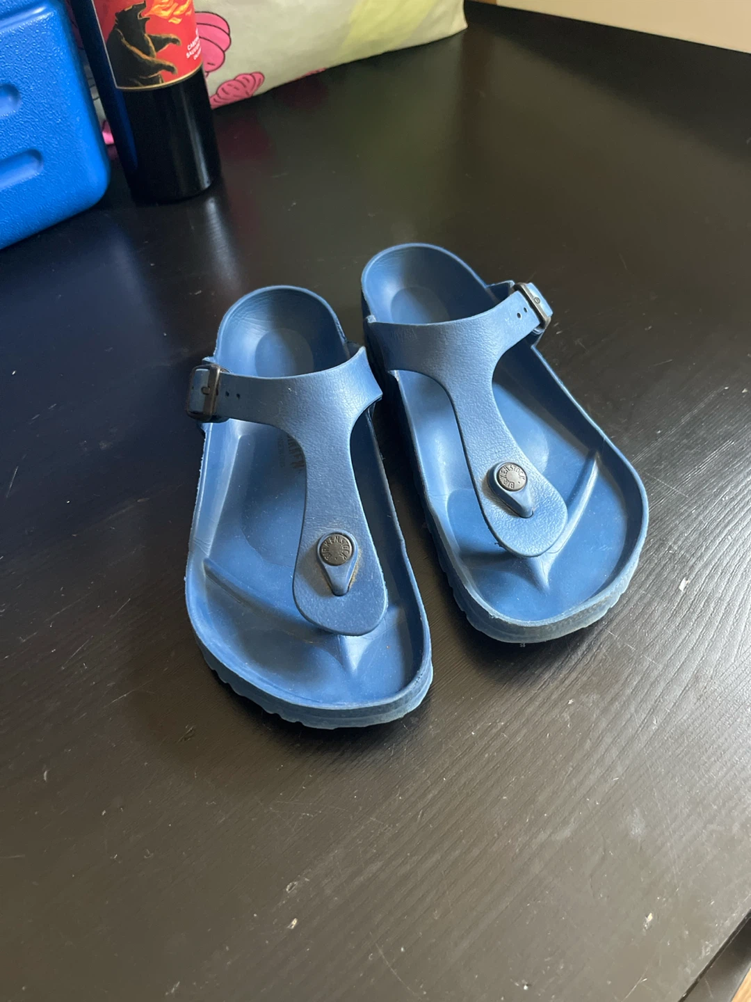 Birkenstock Blue Gizeh EVA Sandals - photo 2