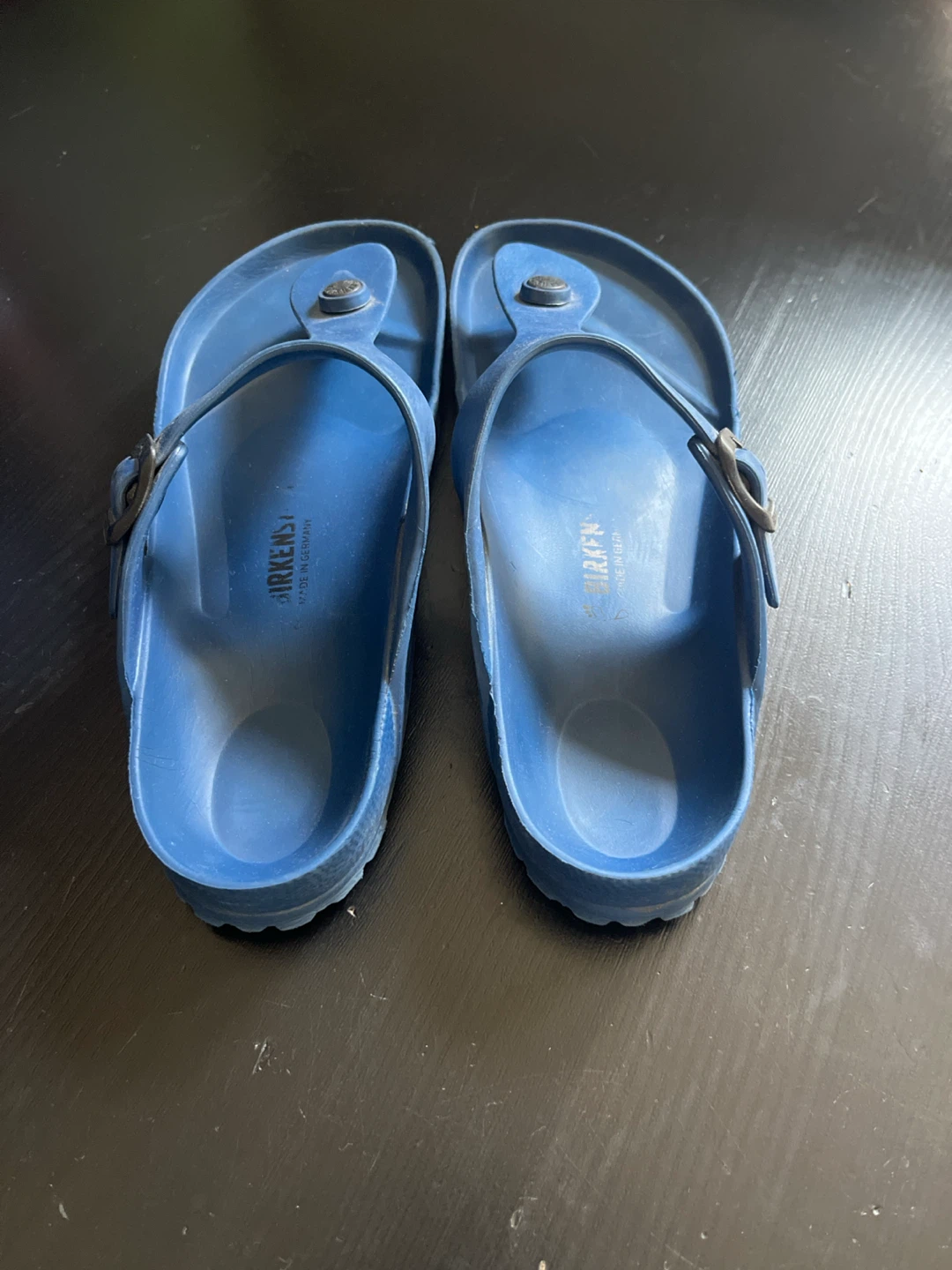 Birkenstock Blue Gizeh EVA Sandals - photo 3