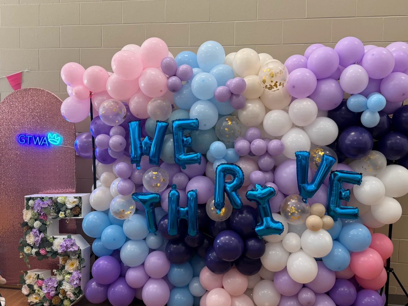 WE THRIVE Balloon Arch and Decor - photo 2