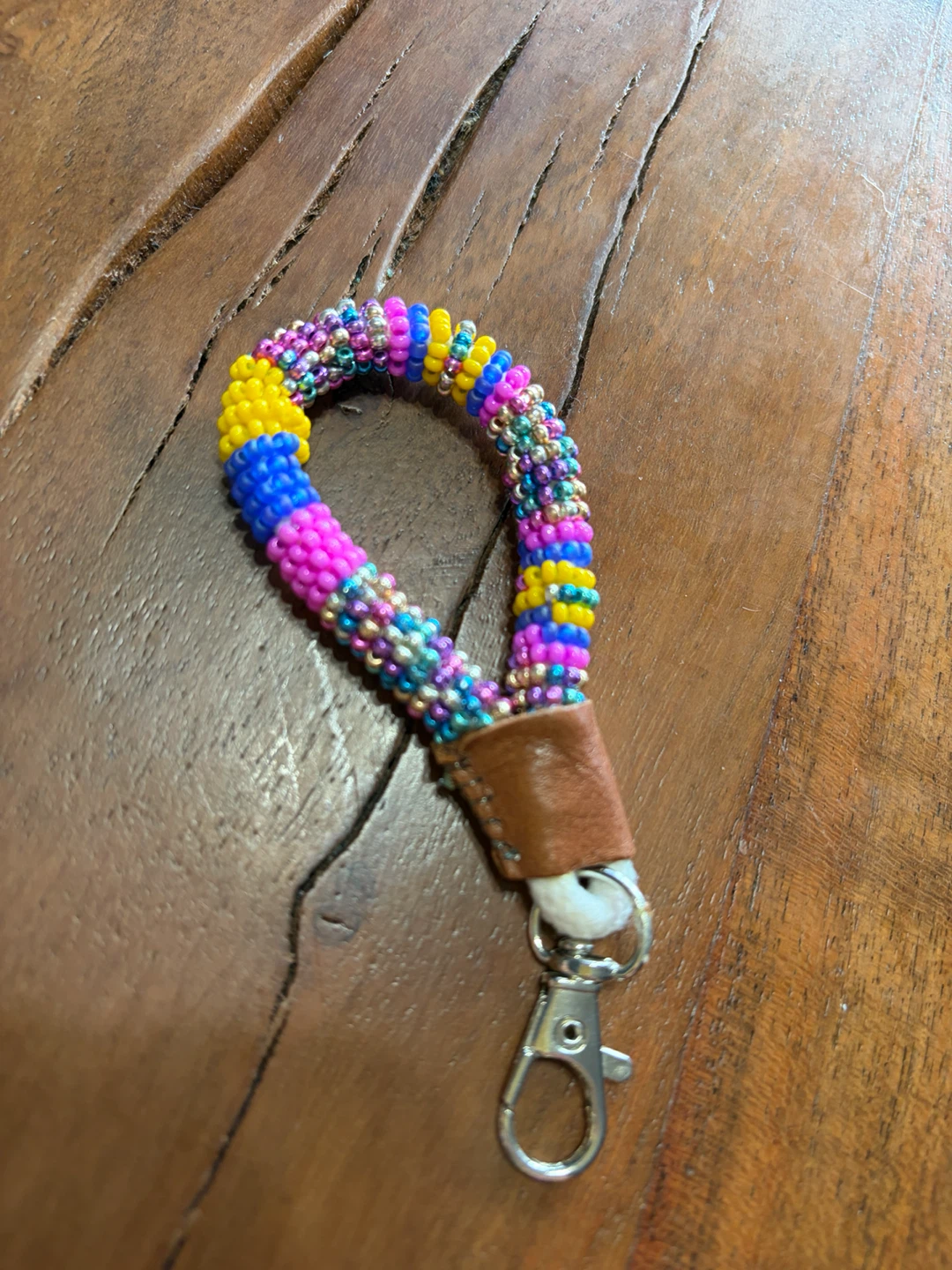New Beaded Keychain Lanyards - photo 4