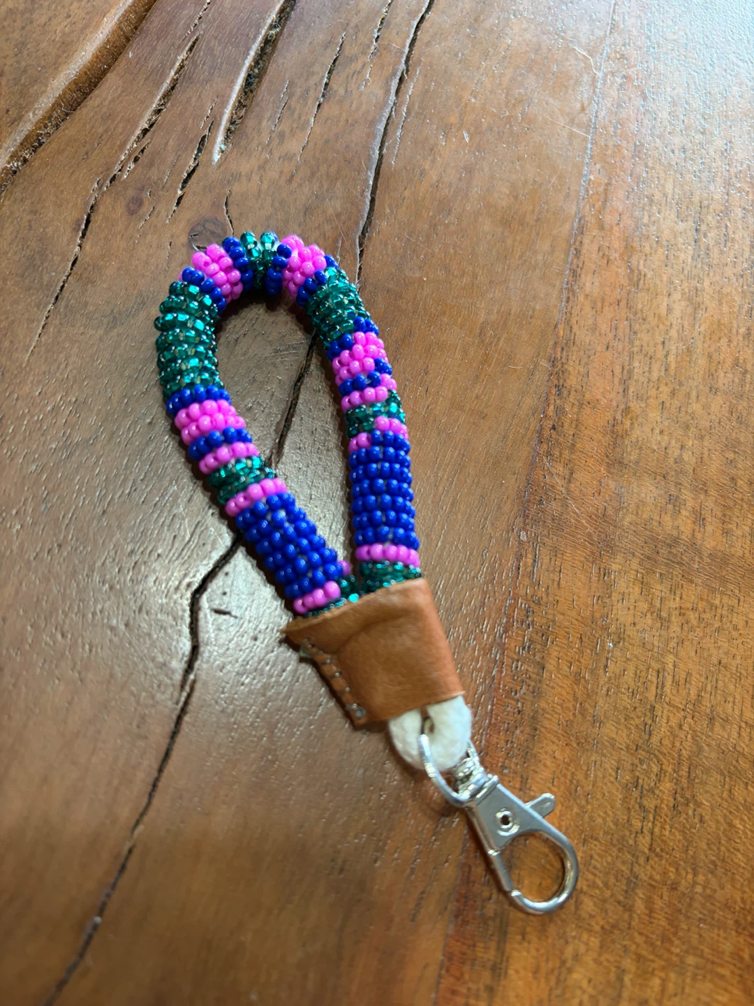 New Beaded Keychain Lanyards - photo 5