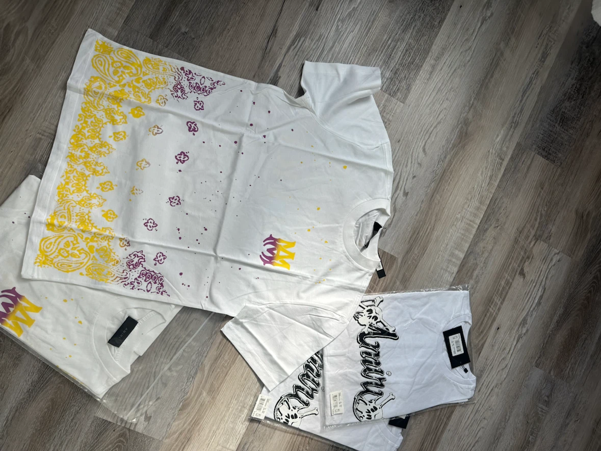 Amiri White T-Shirts - Two Styles - photo 5