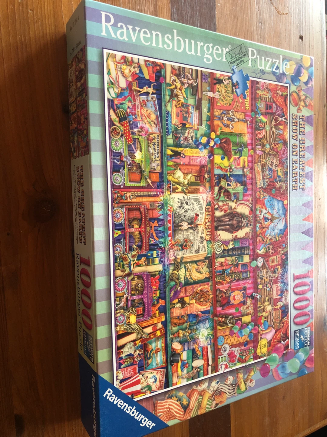 Ravensburger 1000 Piece Puzzle: The Greatest Show on Earth