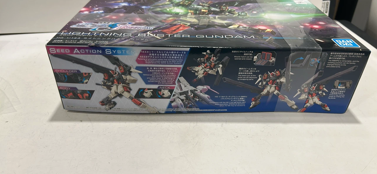 Bandai HG Lightning Buster Gundam Model Kit - photo 2