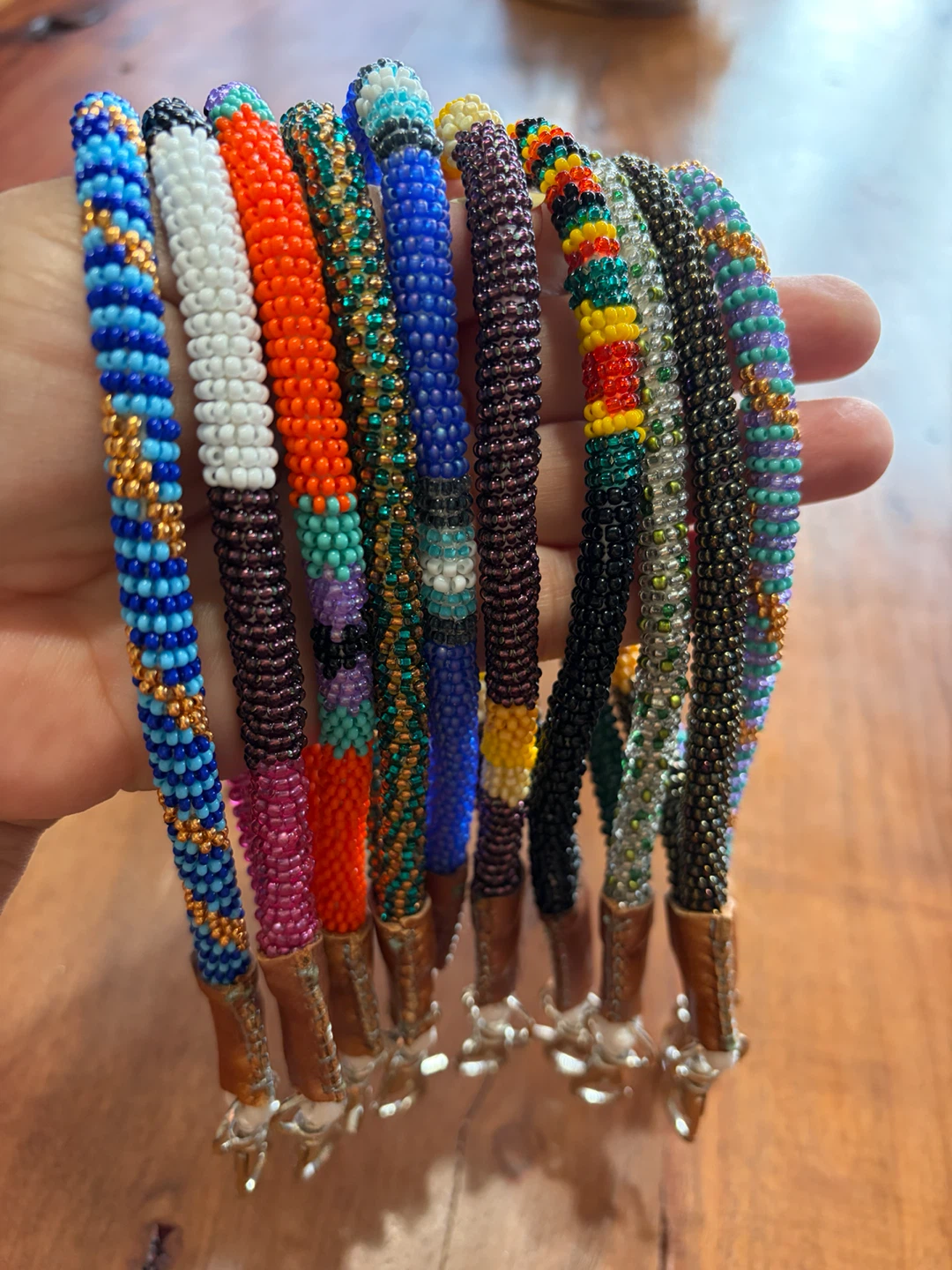 New Beaded Lanyards Wrist Strap