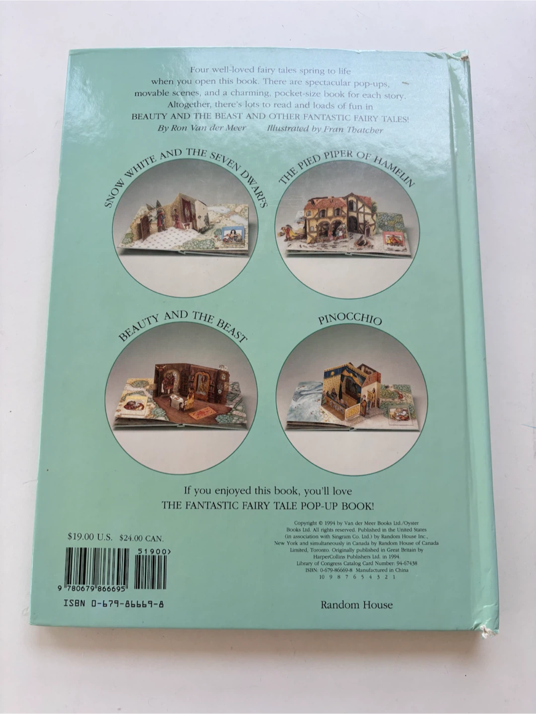 Beauty and the Beast and Other Fantastic Fairy Tales Pop-Up Book - photo 2