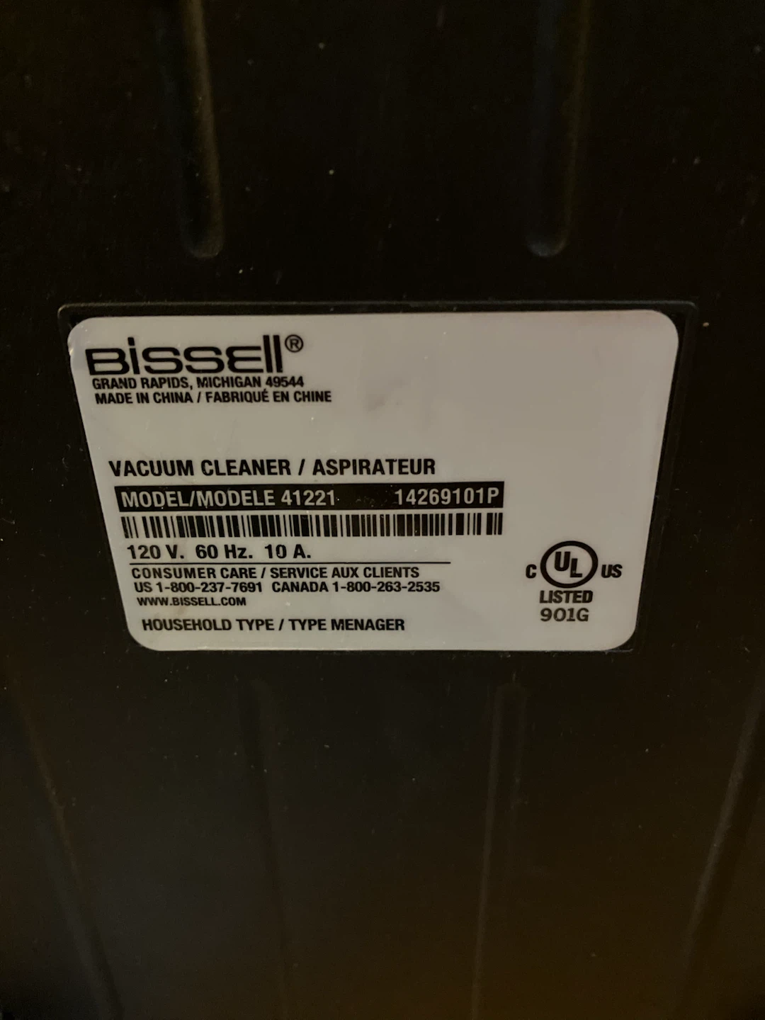 Bissell Zing Vacuum Cleaner - photo 4
