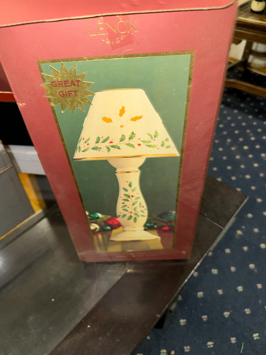 Lenox Christmas Candle Lamp