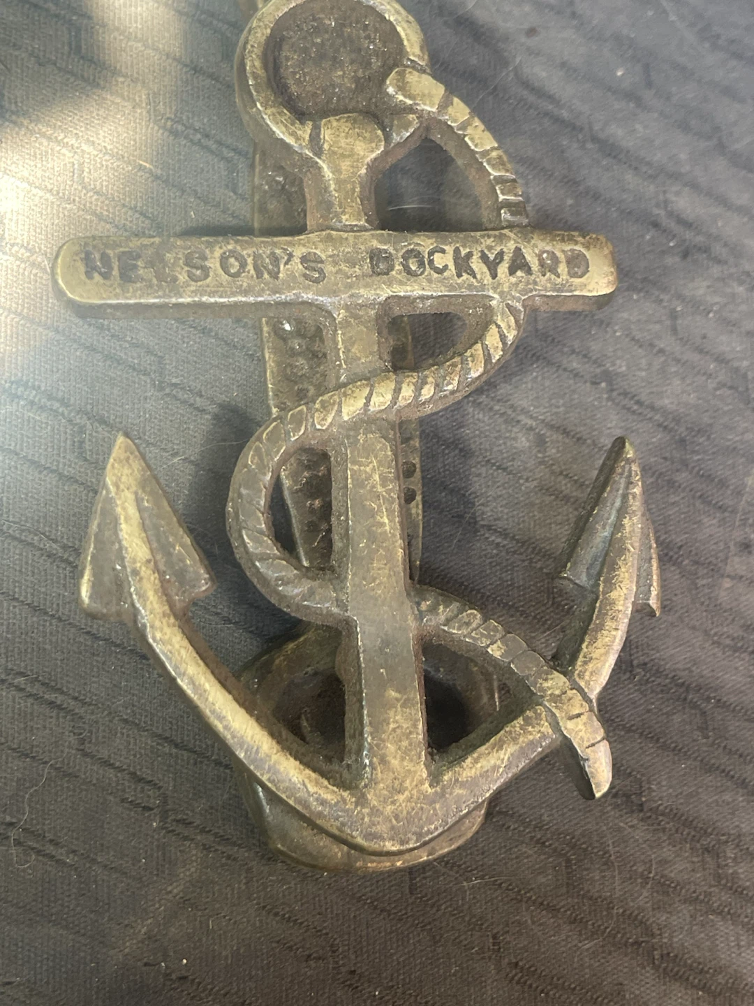 Nelson's Dockyard Anchor Decorative Item